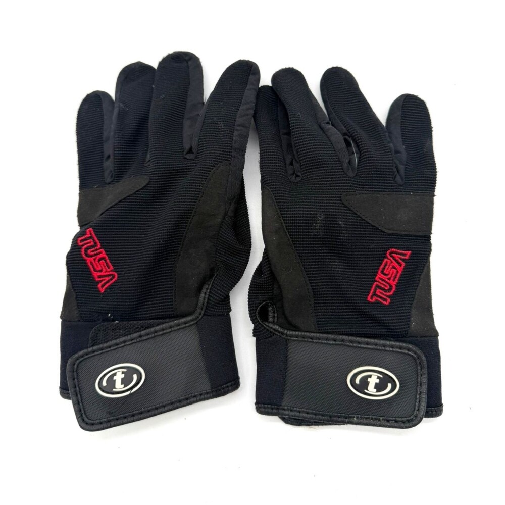 TUSA DG-5500 Tropical Diving Gloves - Scuba Snorkeling - Poly Mesh Black Small S